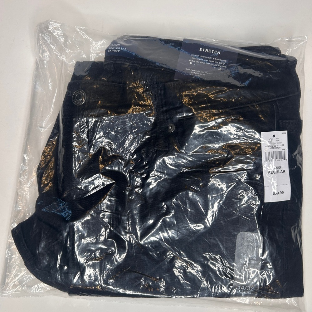 Gap Women’s Black Denim Universal Skinny Jeans Size 14/32R New With Tags - Picture 10 of 12